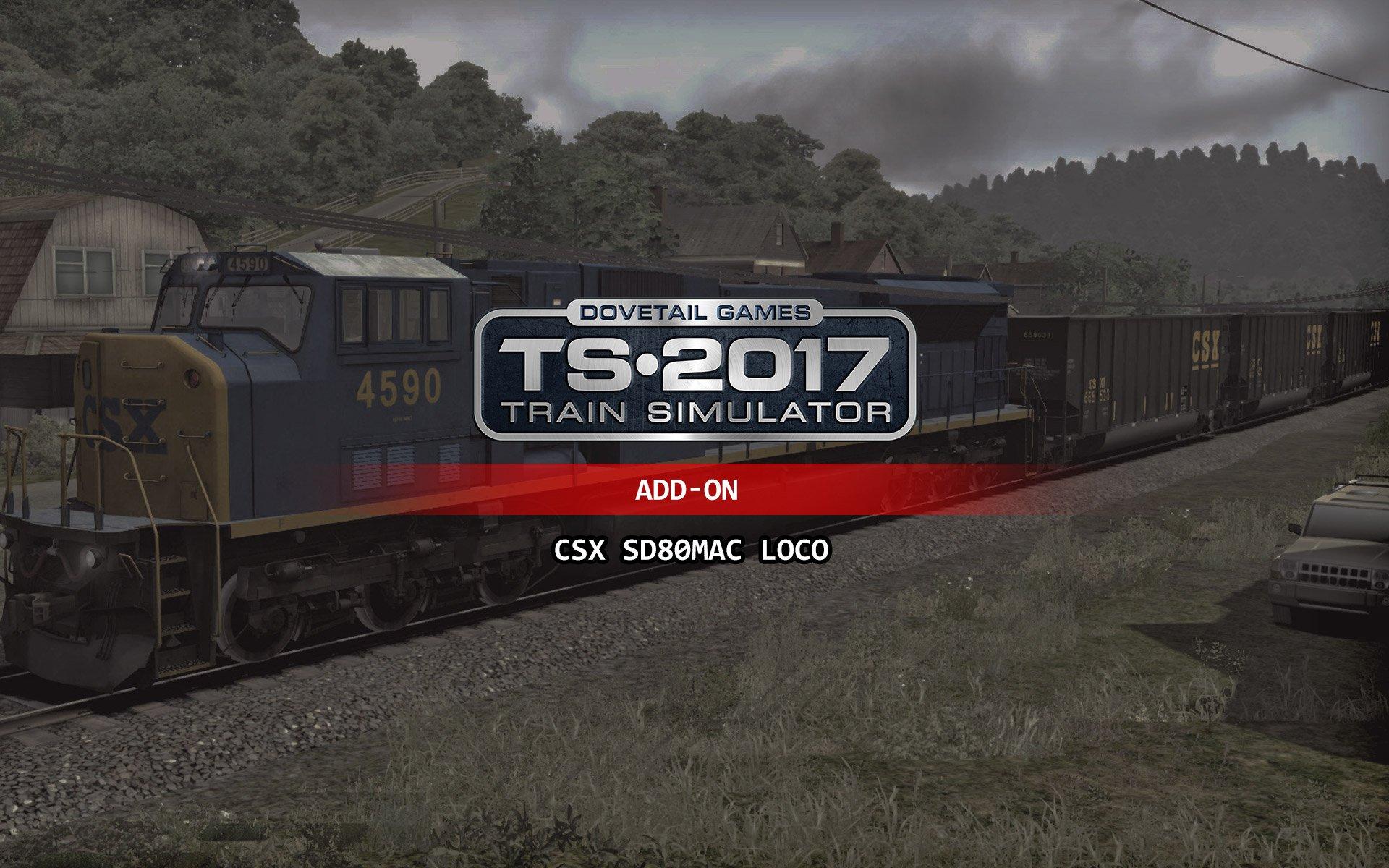 TRAIN SIMULATOR: CSX SD80MAC Loco (DLC)